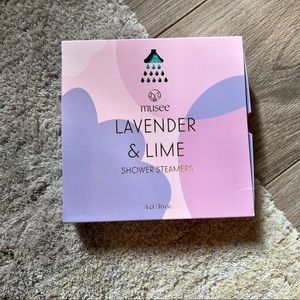 Musee Lavender & Lime Shower Steamers 4 Pack